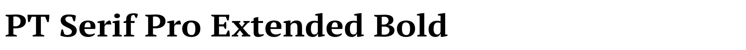 PT Serif Pro Extended Bold